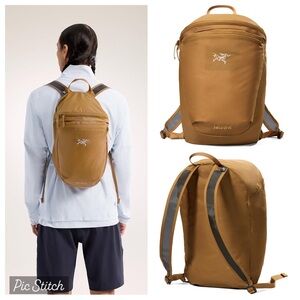NWOT Arc'teryx Mustard Yellow Heliad 15 Lightweight Compact Outdoor Backpack
